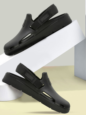 PUMA Men Clogs(Black , 10)