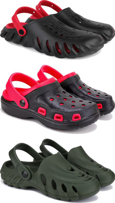 WINGSCRAFT Men Clogs(Olive , 6)