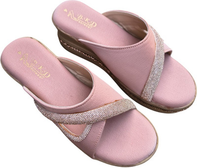 BKD FOOTWEAR Women Flats(Pink , 8)