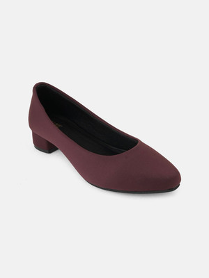 LAVIE Women Heels(Maroon , 7)