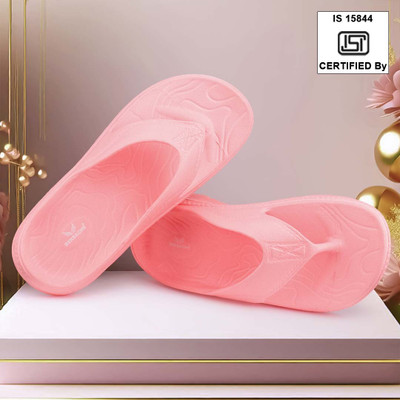 BERSACHE Women Wedges(Pink , 8)