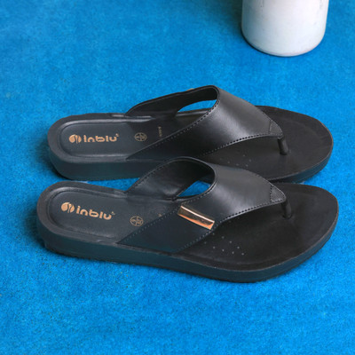 Inblu Women Flats(Black , 6)