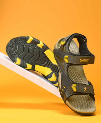 Roadster Men Sandals(Yellow , 10)