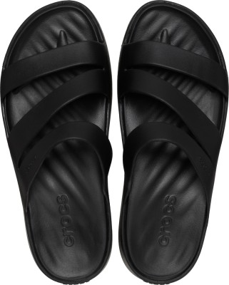 CROCS Getaway Strappy Women Casual(Black , 9 UK/India)