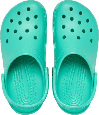 CROCS Classic Men Clogs(Green , 4)