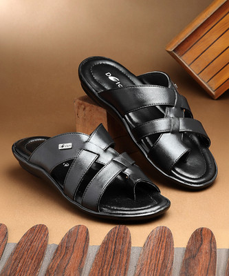action ELEGANT 708 Comfortable Durable Outdoor Casual Slip On Sandals Men Sandals(Black , 6)