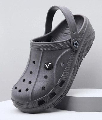 Svaar Men Clogs(Grey , 8)
