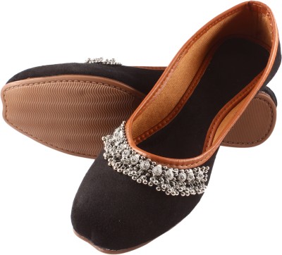 Vijendar Collection Women Flats(Black , 9)