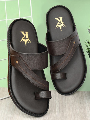 Klusener Men Sandals(Brown , 9)