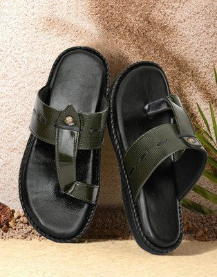 ZIRSQ Men Sandals(Green , 10)