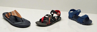 Classica Men Sandals(Tan, Black, Red, Blue , 7)