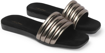 PLANET WALK Lightweight comfort extra-soft with trendy, premium stylish design Women Flats(Grey , 6)