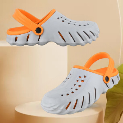 RIFOF Men Clogs(Grey , 10)