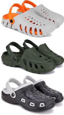 DRACKFOOT Men Clogs(Grey , 7)