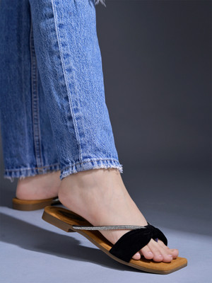 SHOETOPIA Women Flats(Black , 3)