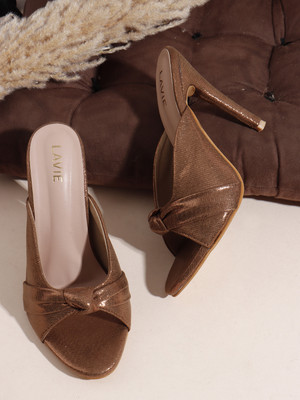 LAVIE Women Heels(Copper , 5)
