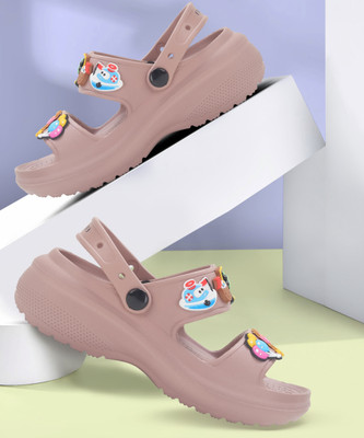 Cassiey Women Clogs(Pink , 7)