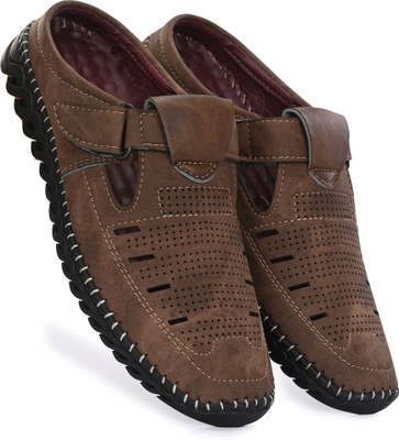 Lorence Fashion Hub Men Casual(Brown , 10)