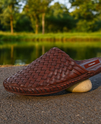 Kolhapuri Men Sandals(Brown , 6)