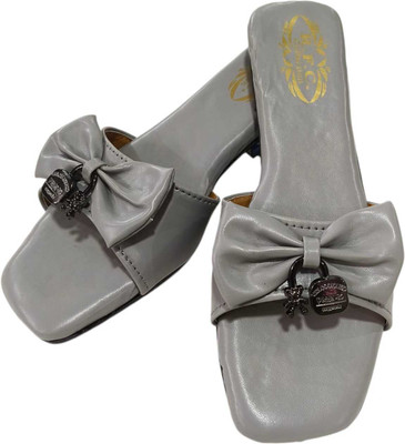 R F C Women Flats(Grey , 6)