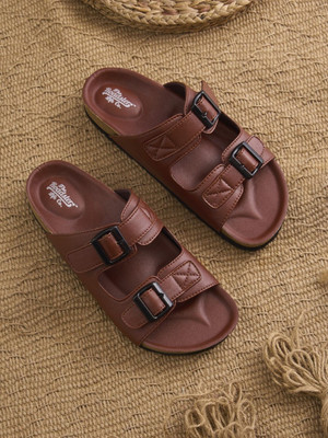 Roadster Men Sandals(Tan , 9)