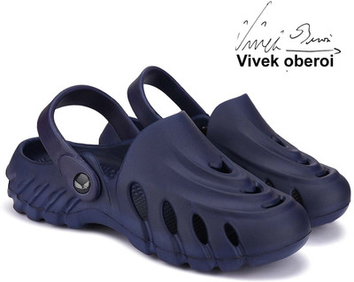 BERSACHE Men Wedges(Blue , 8)