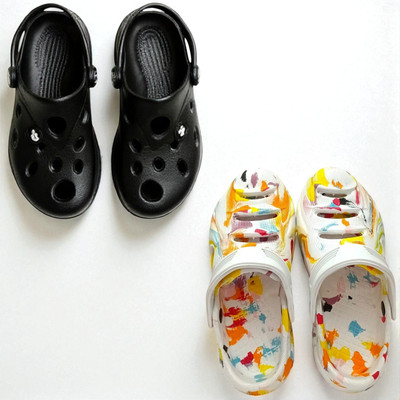 Monrav Men Clogs(Black, Multicolor , 10)