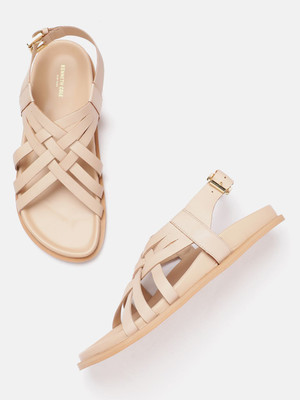 Kenneth Cole Women Flats(Beige , 7)