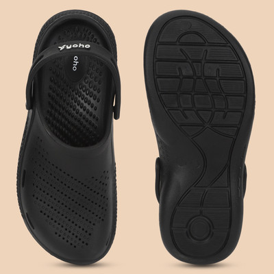 yoho Classic Clogs Men Clogs(Black , 7)
