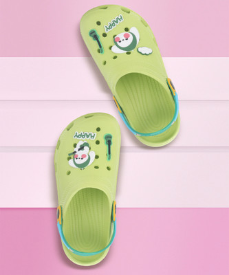 Cassiey Women Clogs(Green , 5)