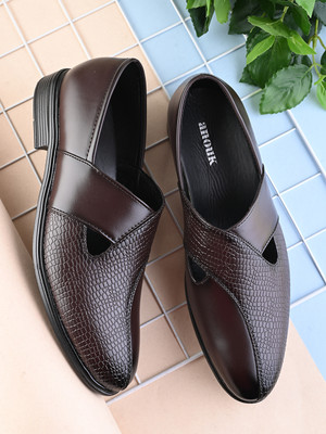ANOUK Men Flats(Brown , 8)