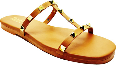 Trevixo Women Flats(Beige , 5)