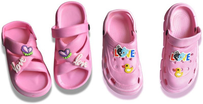 footpedia Women Wedges(Pink, Pink , 3)