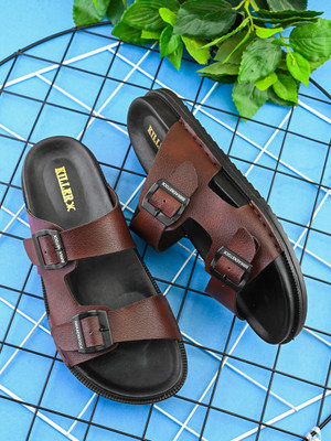 KILLER Men Casual(Brown, Black , 8)