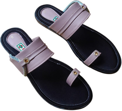 BKD FOOTWEAR Women Flats(Purple , 5)