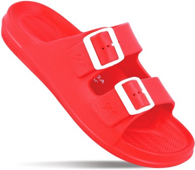 BLUE TYGA Men Sandals(Red , 8)