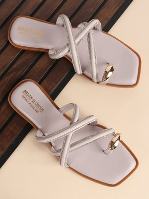 madam glorious Women Flats(Purple , 5)