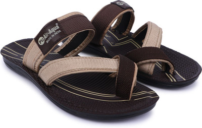 airaqua Men Sandals(Brown , 7)