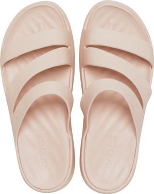 CROCS Baya Frozen Women Casual(Beige , 8 UK/India)