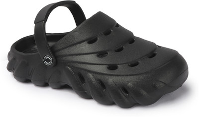 HRX by Hrithik Roshan Men Clogs(Black , 9)