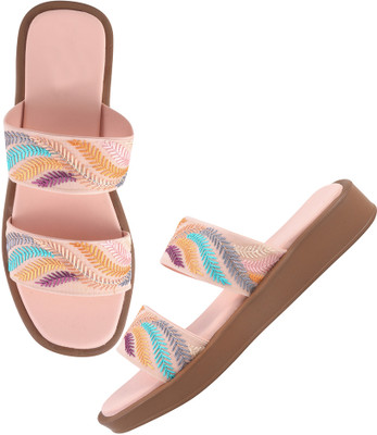 SELFIEE Women Flats(Pink , 3)