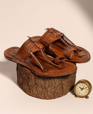 Kolhapuri Men Sandals(Brown , 10)
