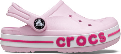 CROCS Bayaband Women Clogs(Pink , 3)