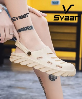 Svaar Men Clogs(Beige , 10)