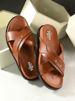 Roadster Men Sandals(Tan , 11)