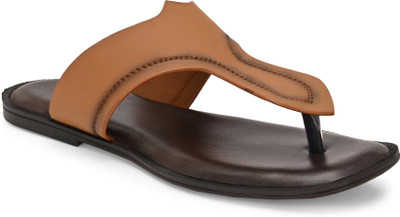 House of Pataudi Men Sandals(Tan , 7)