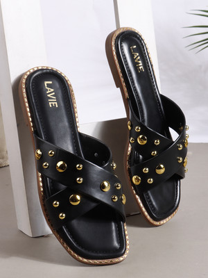 LAVIE Women Flats(Black , 4)