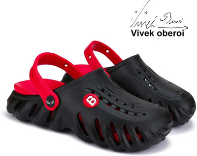 BERSACHE Men Wedges(Red , 9)