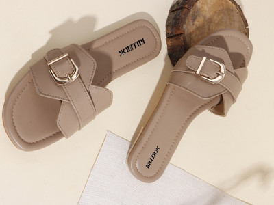 KILLER Women Flats(Beige , 7)