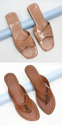 RTC ROYAL TRADING COMPANY Women Flats(Pink, Pink , 7)